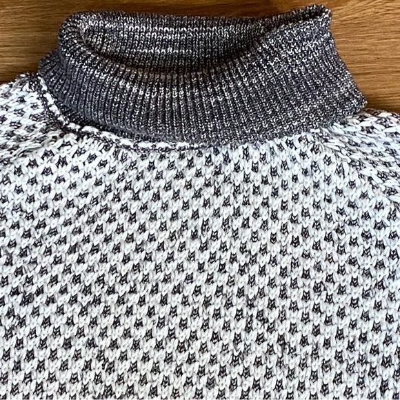 PRANA Abelle Gray Turtleneck Organic Cotton Sweater Tunic Size Small - Picture 14 of 15